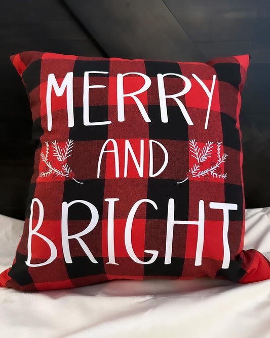 Christmas Pillows - Merry and Bright