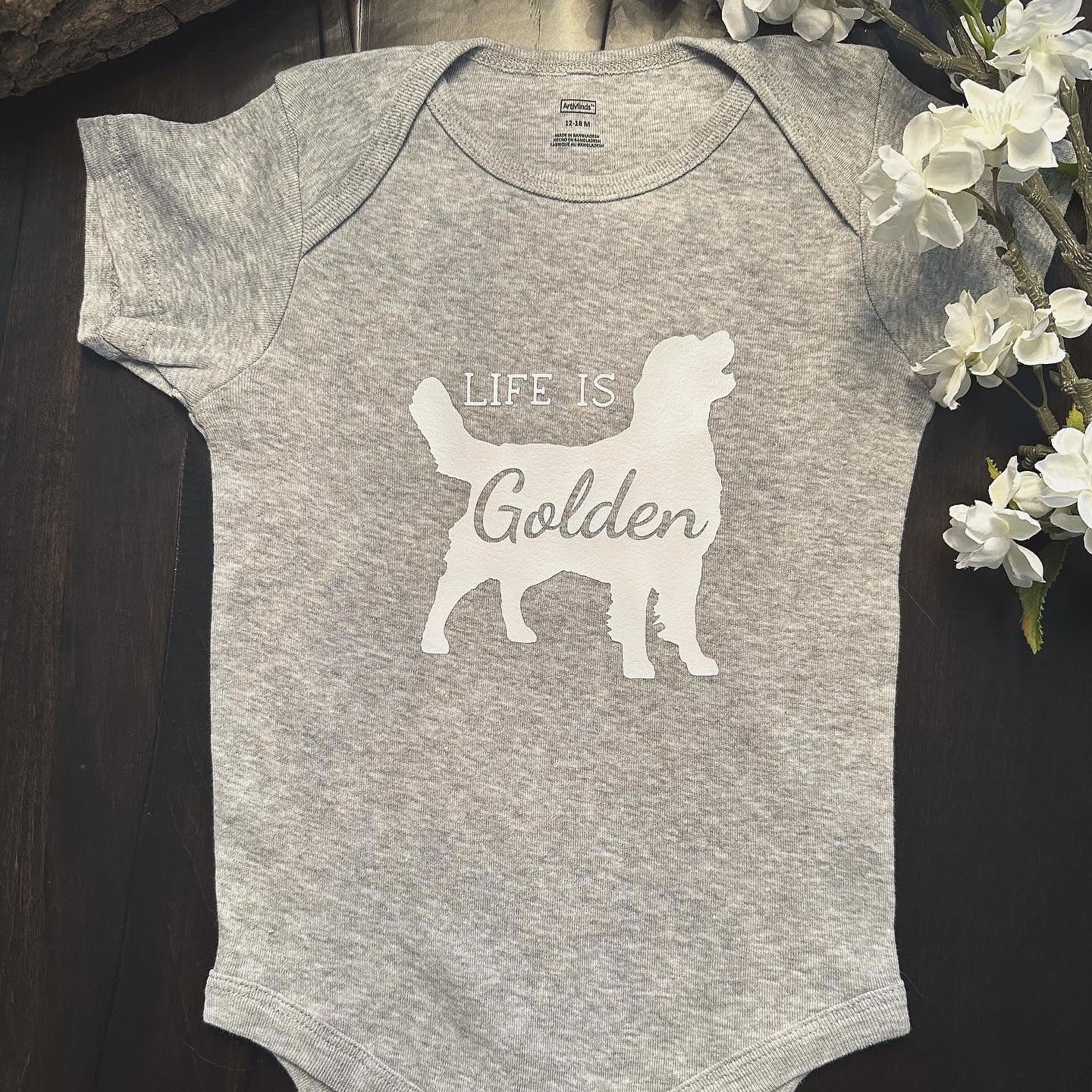 Baby Onesie - Life Is Golden