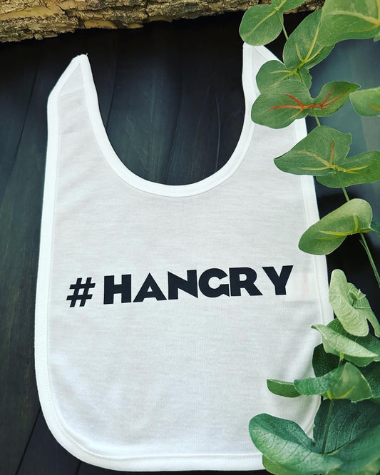 Baby Bib - #HANGRY