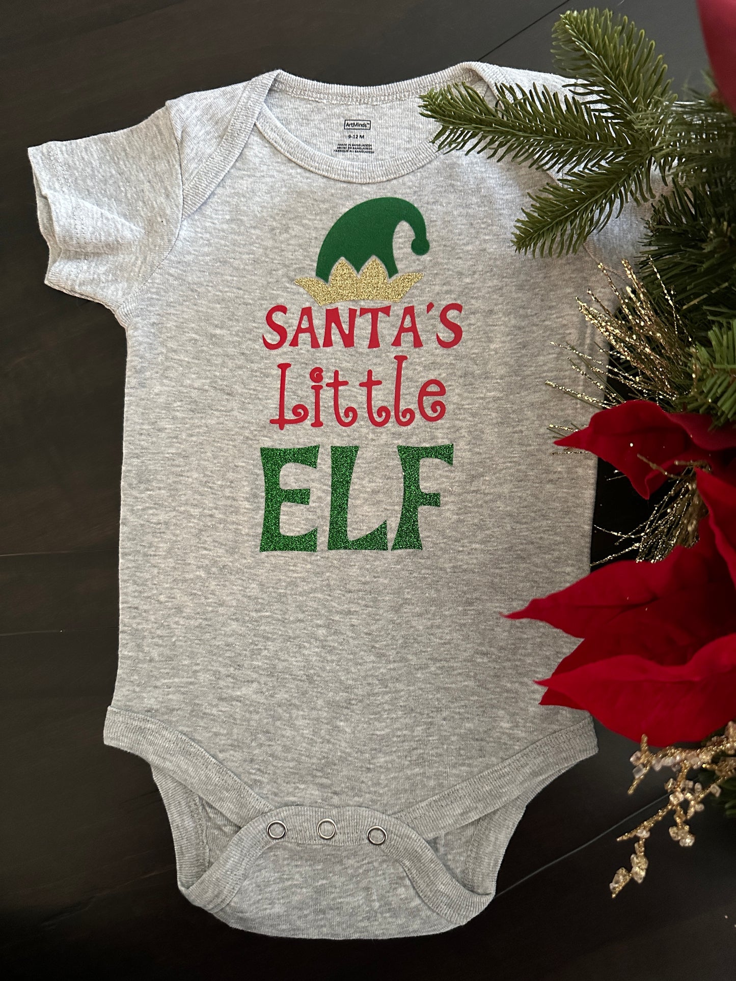 Christmas Baby Onesies - Santa's Little Elf