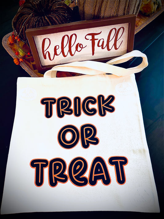 Halloween Tote Bag: Trick or Treat