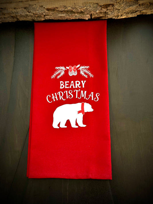 Christmas: Tea Towels - Beary Christmas