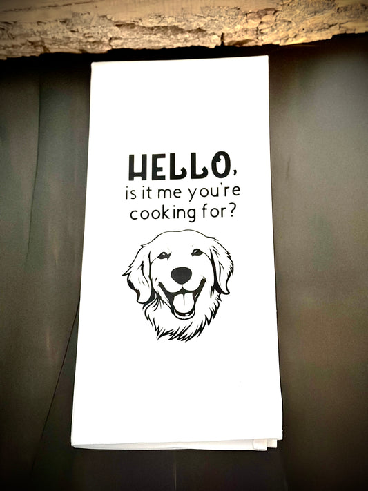 Tea Towel - Dog Themed Lionel Richie