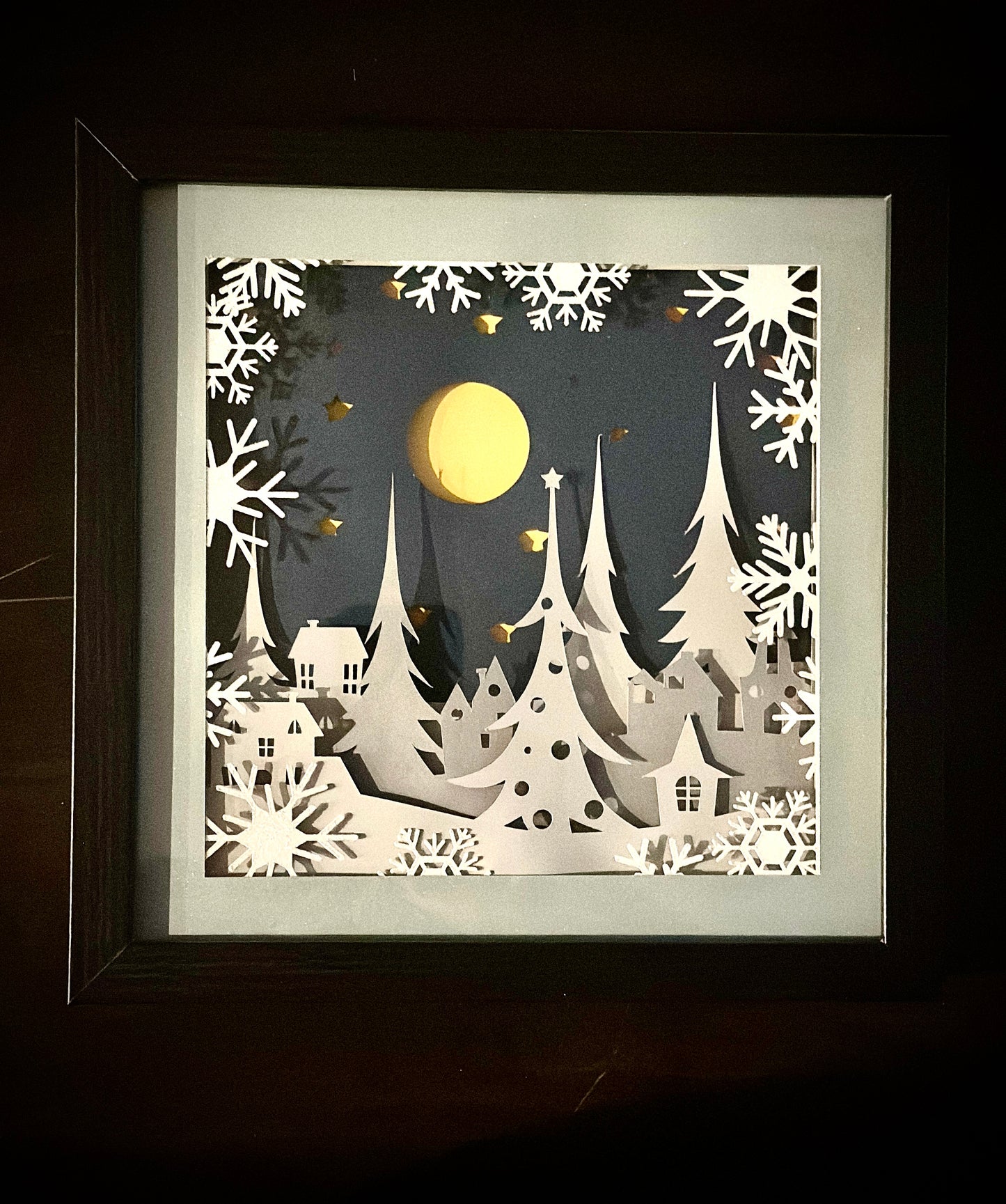 Sign:  Christmas Scenery Sign