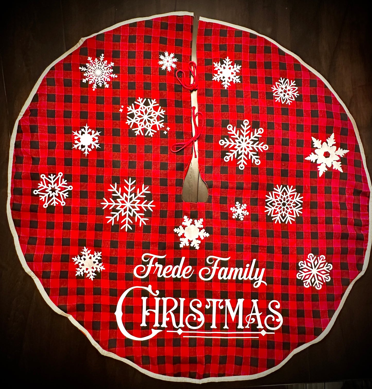 Christmas: Customized Tree Skirt
