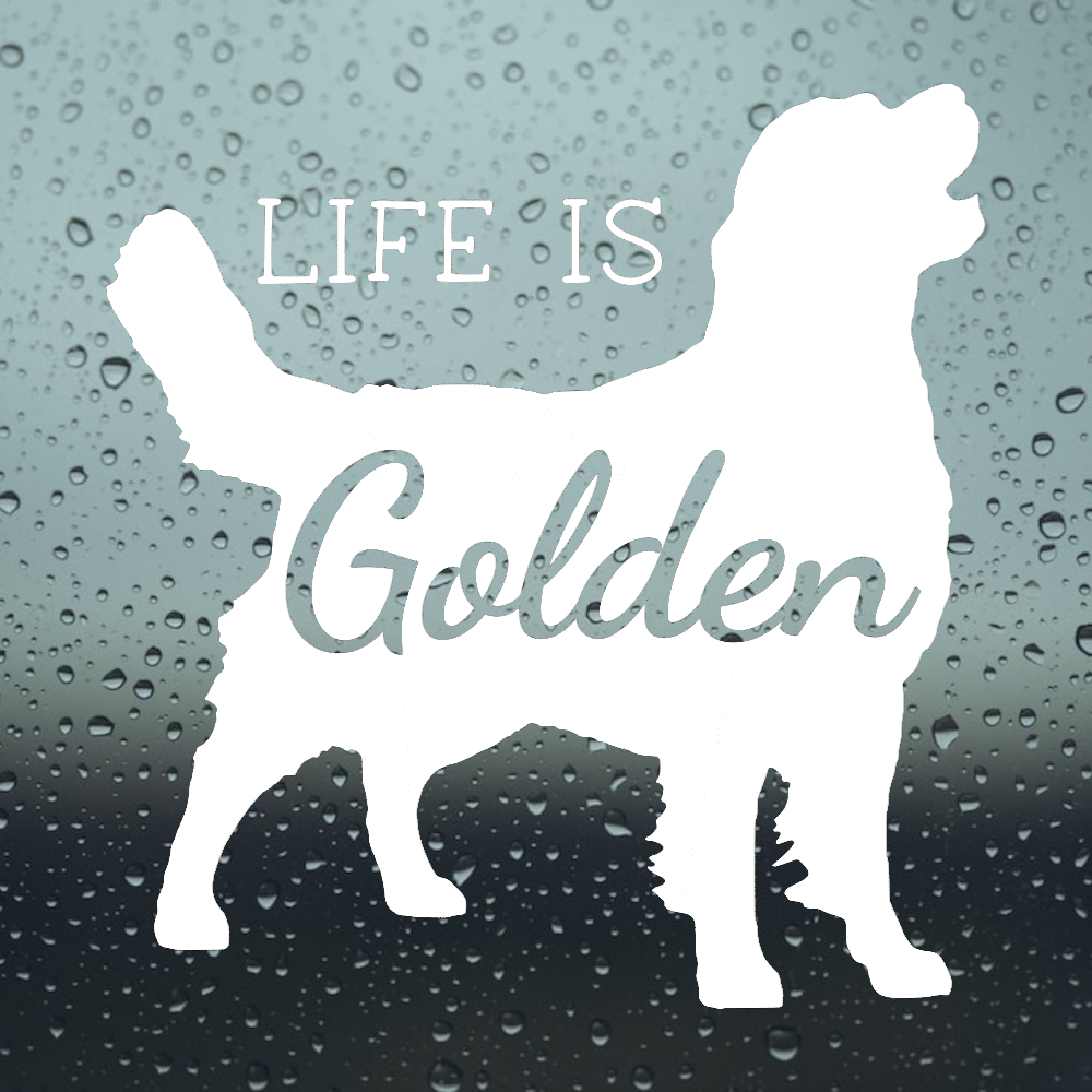 Decal: Life is Golden