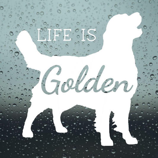 Decal: Life is Golden