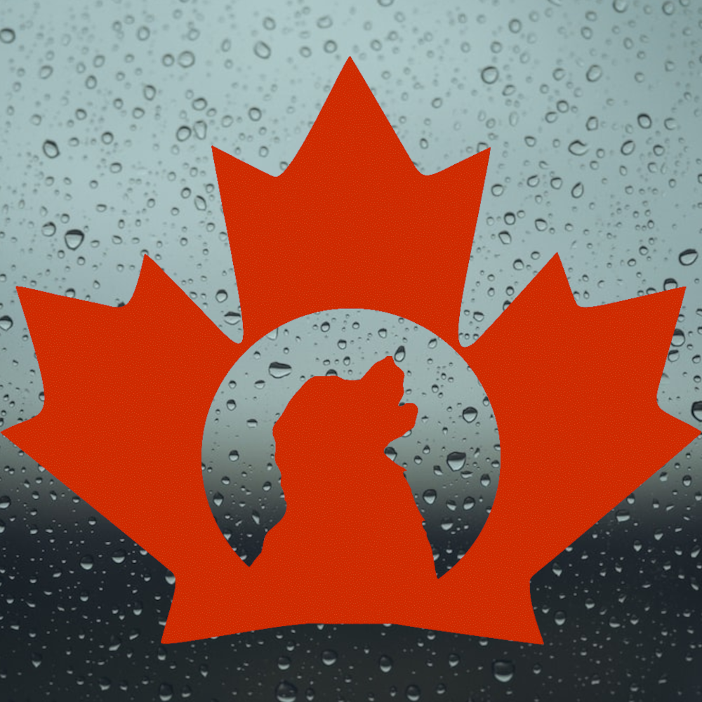 Decal: Maple Leaf Profile