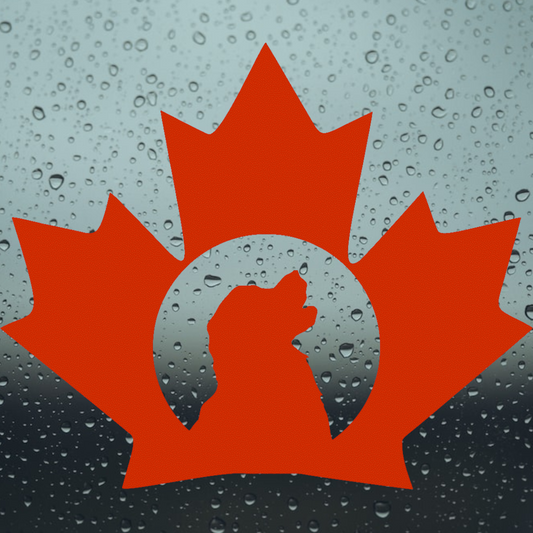 Decal: Maple Leaf Profile