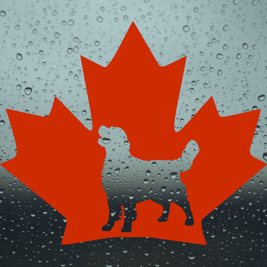 Decal: Maple Leaf Standing