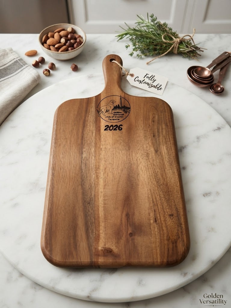 Custom Engraved Wooden Paddle Board