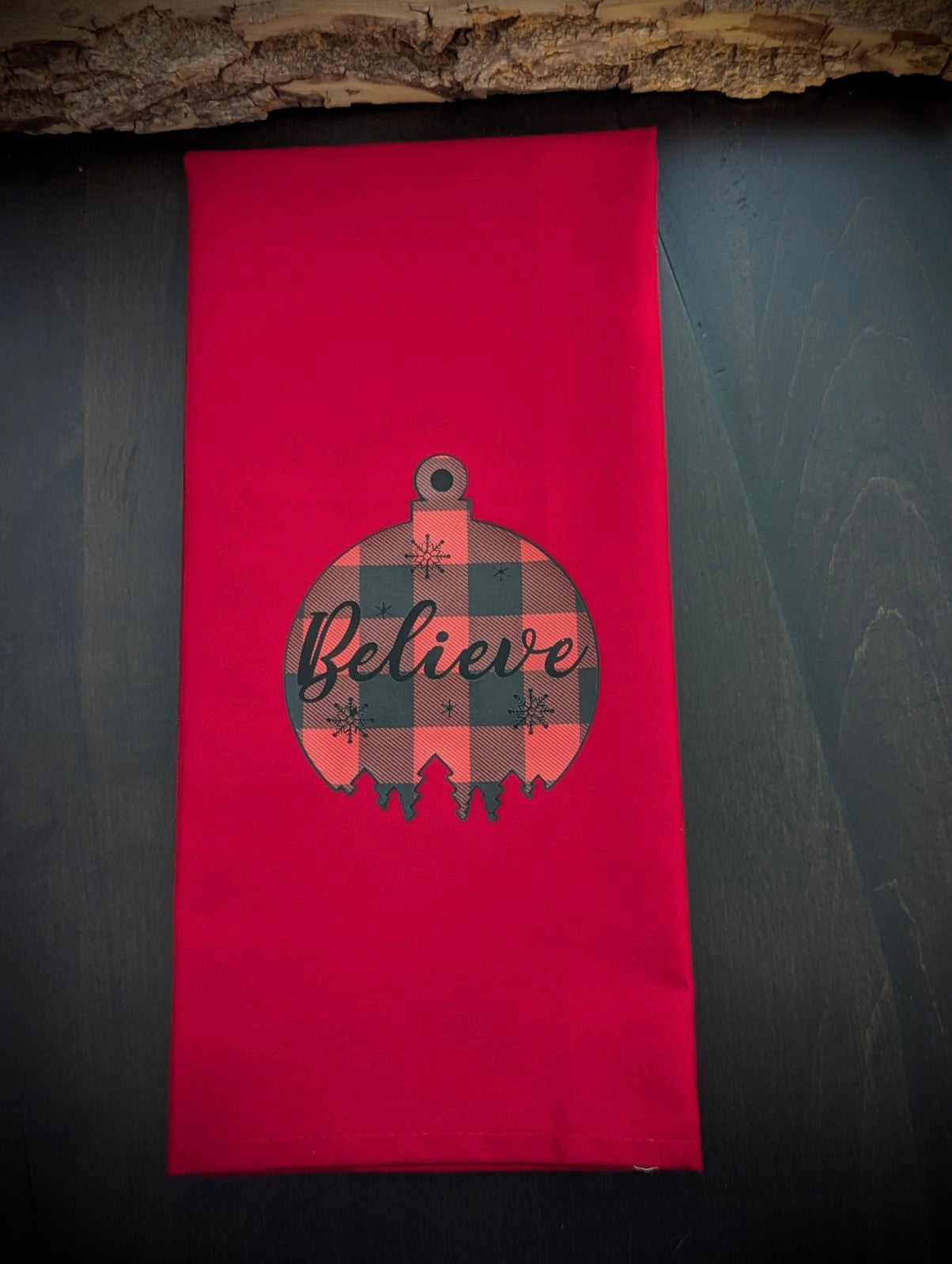 Christmas:  Tea Towels - Believe